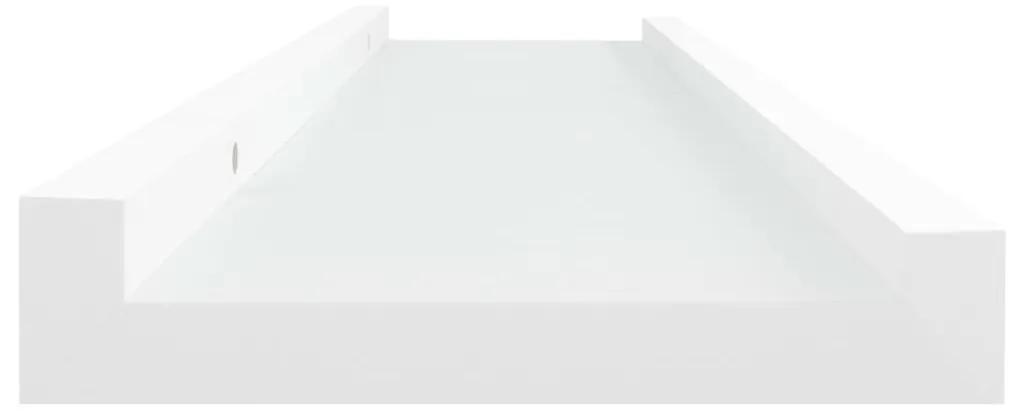 vidaXL Ράφια για Κορνίζες 2 τεμ. Λευκά 40 x 9 x 3 εκ. από MDF