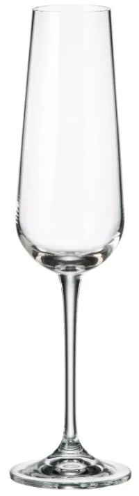 Ποτήρι Σαμπάνιας 220ml Ardea - Crystal Bohemia - 6 ΤΜΧ