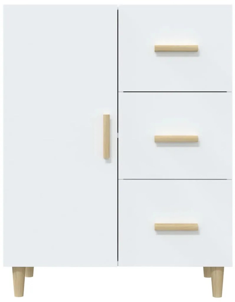 vidaXL Ντουλάπι Λευκό 69,5 x 34 x 90 εκ. από Επεξεργασμένο Ξύλο