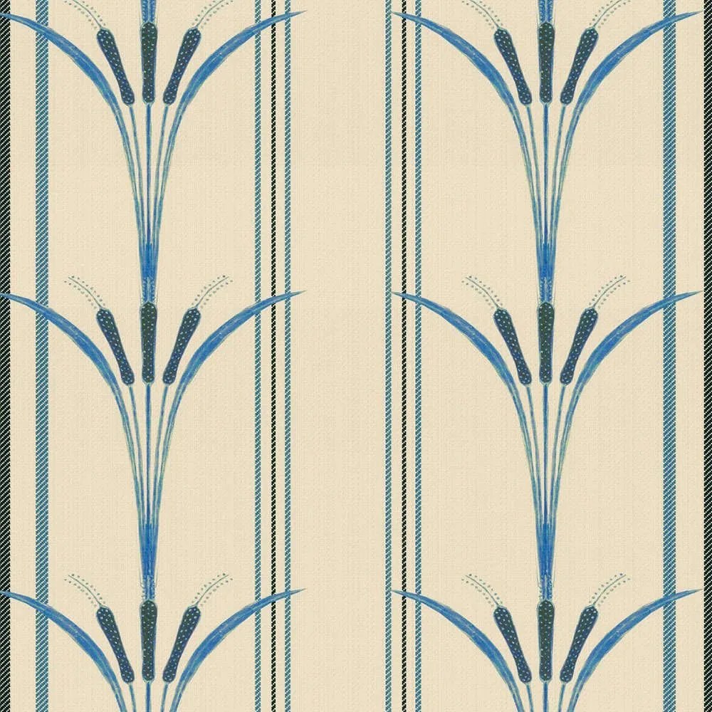 Ταπετσαρία Danube Stripe WP30156 Multi-Blue MindTheGap Bamboo,Ξύλο