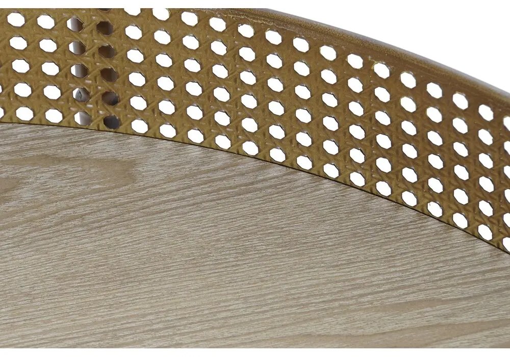 Τραπεζάκι Καφέ DKD Home Decor Μέταλλο 80 x 80 x 38 cm
