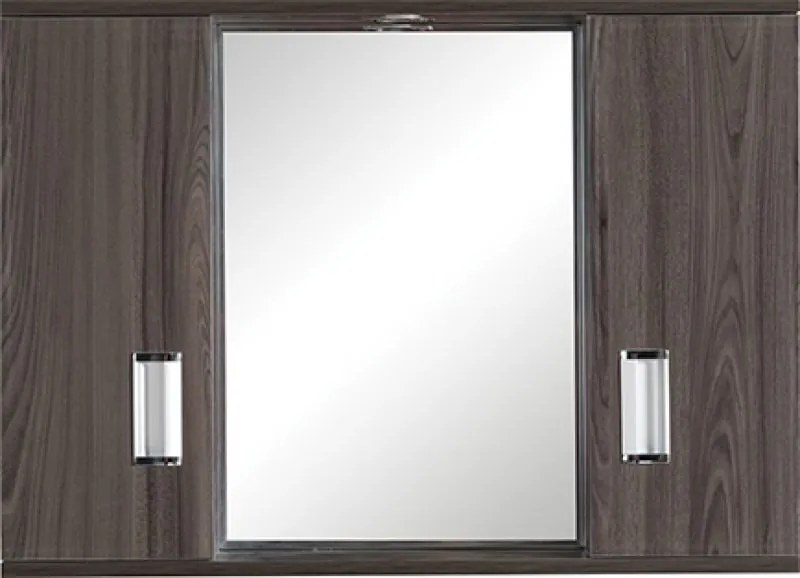GLORIA FINO II - ΕΡΜΑΡΙΟ PVC 72*55*13.5 ΜΕ ΕΝΑ ΦΩΣ WENGE_> 47-0008
