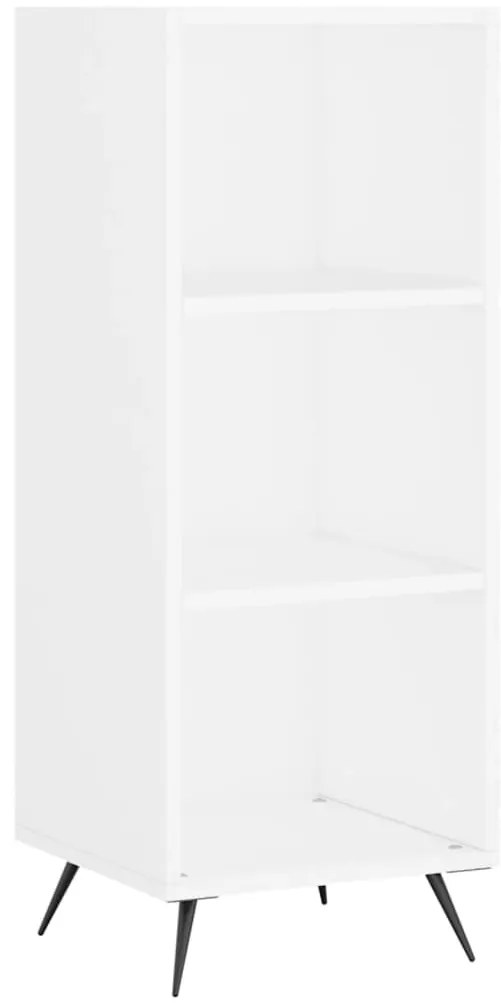 vidaXL Ντουλάπι Λευκό 34,5 x 34 x 180 εκ. από Επεξεργασμένο Ξύλο