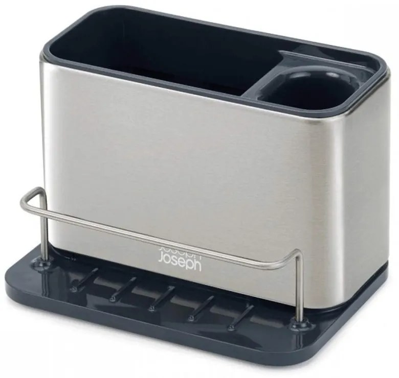Θήκη Οργάνωσης Νεροχύτη Surface 85112J 18x12,8x12,5cm Inox-Black Joseph Joseph Ανοξείδωτο Ατσάλι