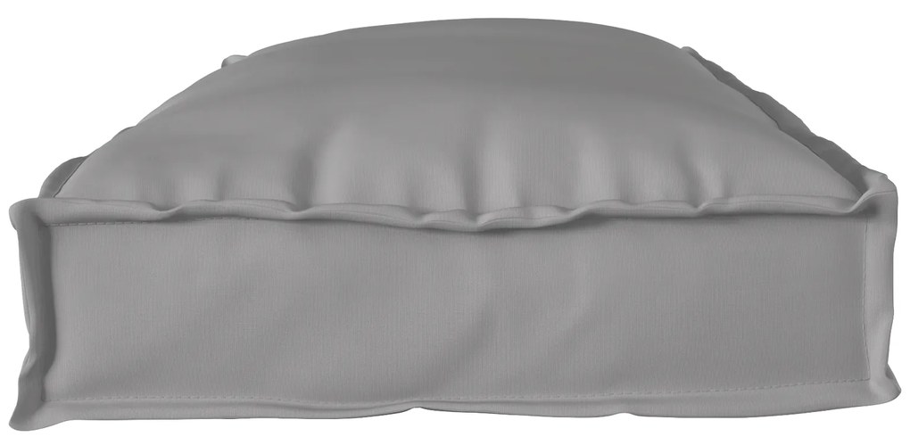 vidaXL Μαξιλάρια Παλετών για Παγκάκι 2 τμχ Γκρι 100x40x8 εκ Λινό Πολυεστέρα