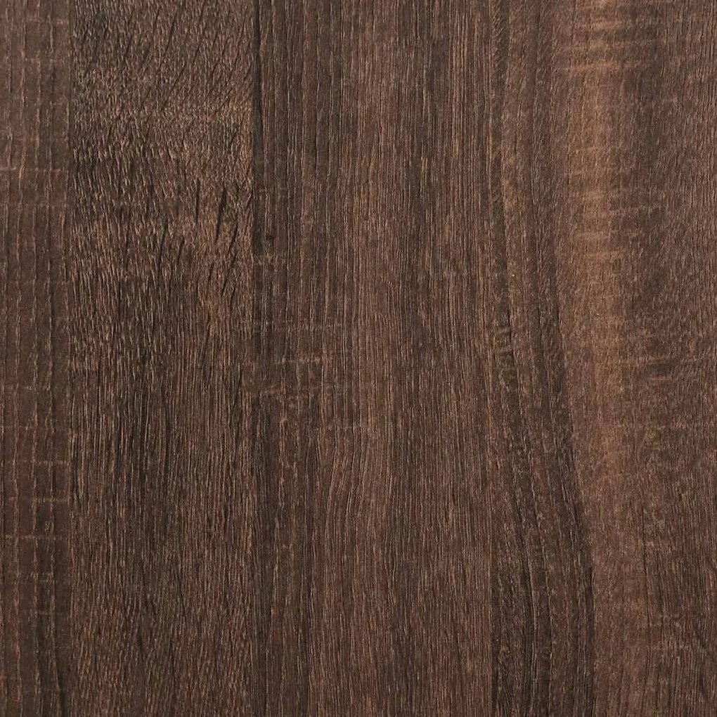 Ντουλάπι τηλεόρασης καφέ δρυς 60x40x40 cm Ξύλινη κατασκευή - Καφέ
