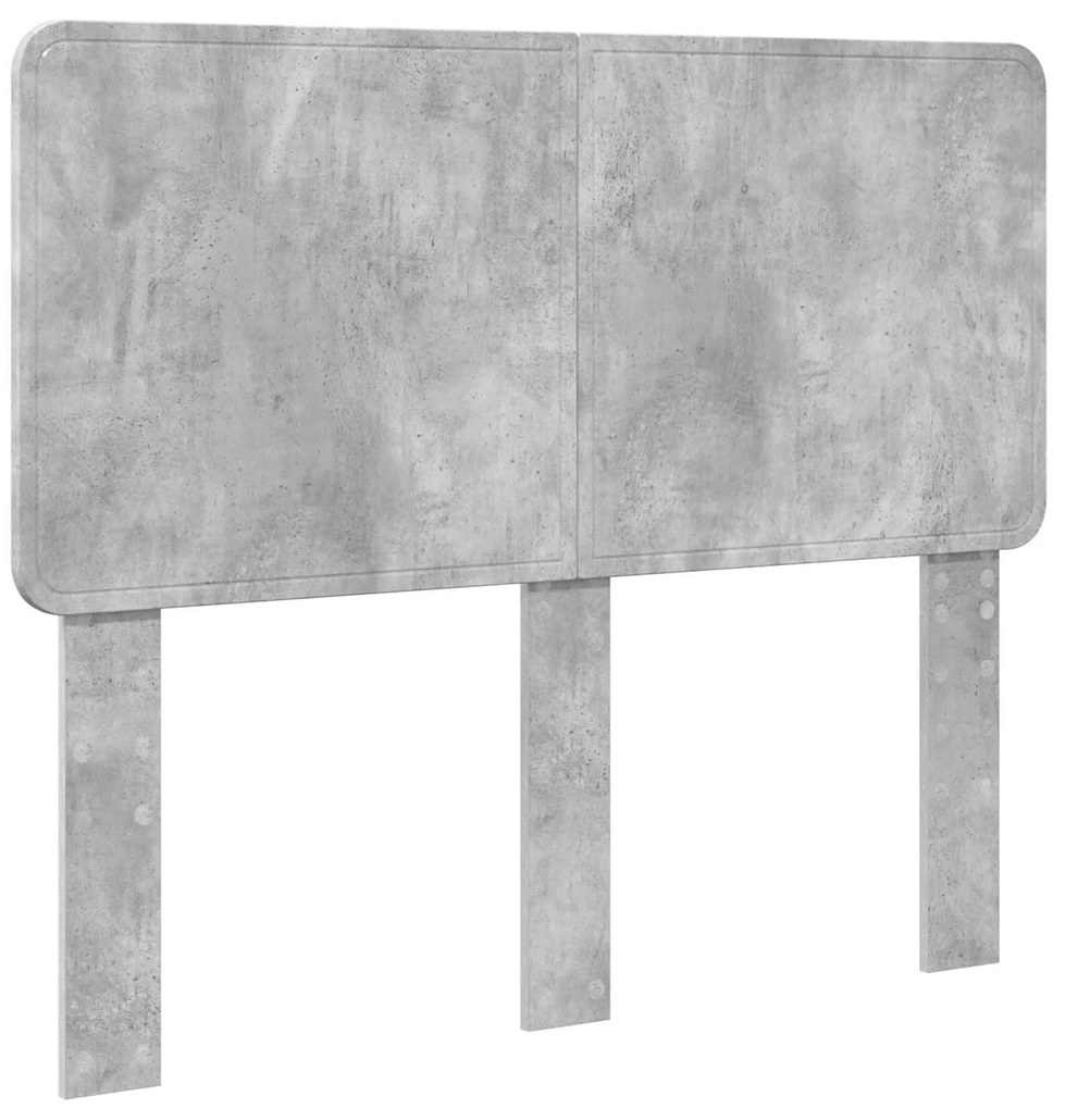 vidaXL Σκελετός Κρεβατιού Σκυρόδεμα 120 x 200 cm Στερεά ξυλεία πεύκου