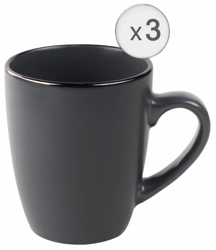 Heinner HR-WDF-G3543 Κούπα Κεραμική 354ml 3τμχ CALYPSO