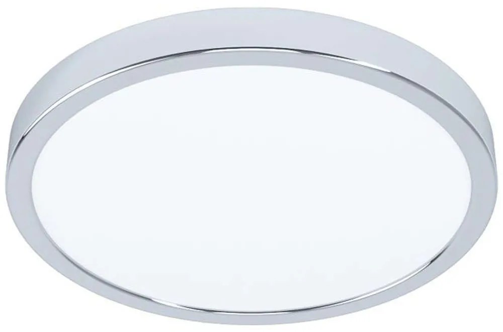 Φωτιστικό Οροφής-Πλαφονιέρα 99266 Fueva Led Ø285 Chrome 3000K Eglo Metal, Plastic