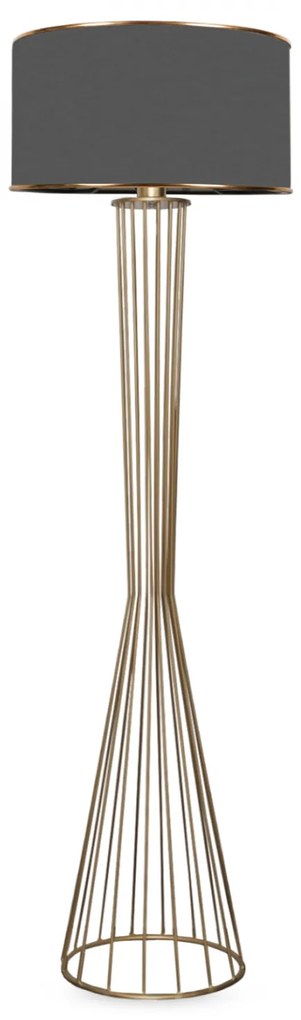 Intrahome ΦΩΤΙΣΤΙΚΟ ΔΑΠΕΔΟΥ ΧΡΥΣΟ ΓΚΡΙ .01 Φ38x155 εκ. intraho-6238957