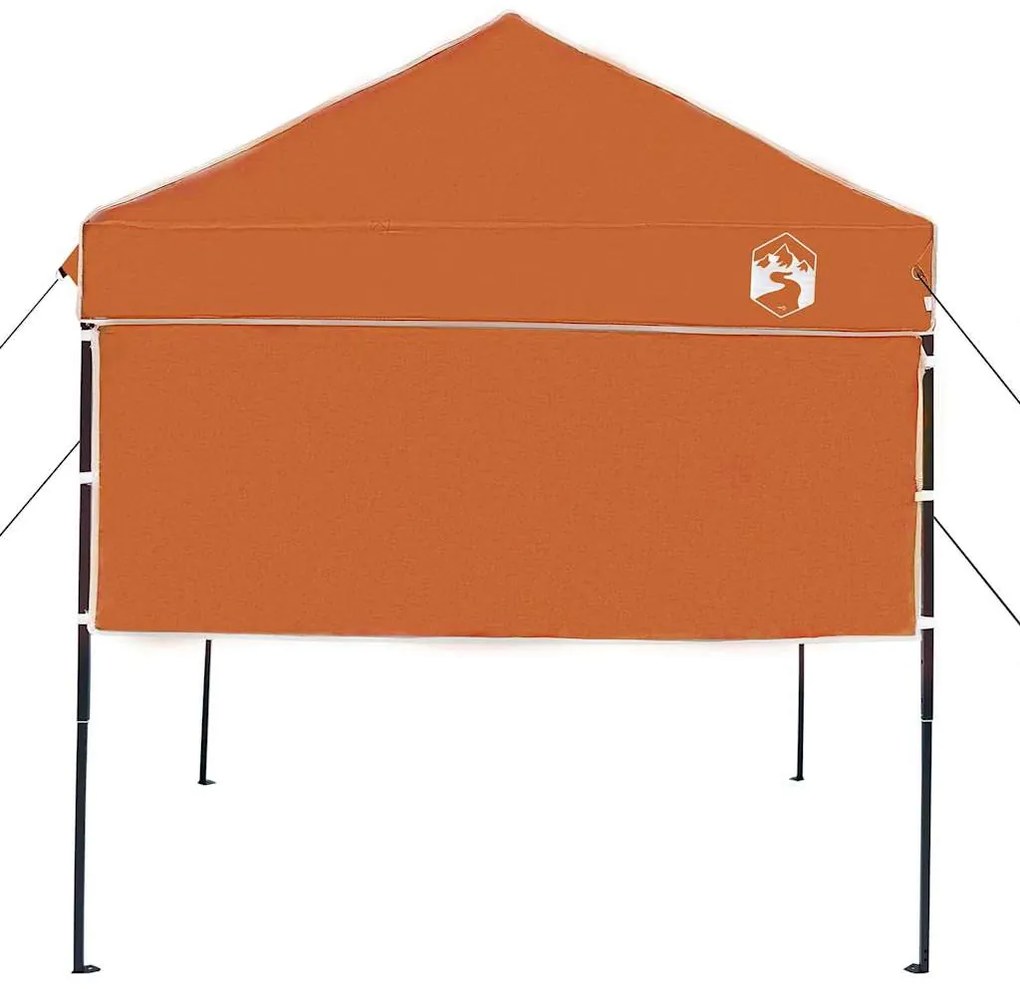 vidaXL Σκηνή Canopy Pop-up Πορτοκαλί 200 x 200 cm ύφασμα