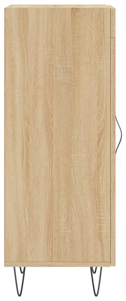 vidaXL Ντουλάπι Sonoma Δρυς 34,5x34x90 εκ. από Επεξεργασμένο Ξύλο
