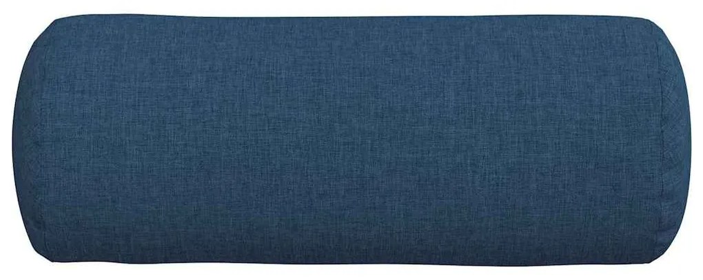 vidaXL Μαξιλάρια Στήριγμα 2 pcs Μπλε Ø 15 x 40 εκ ύφασμα