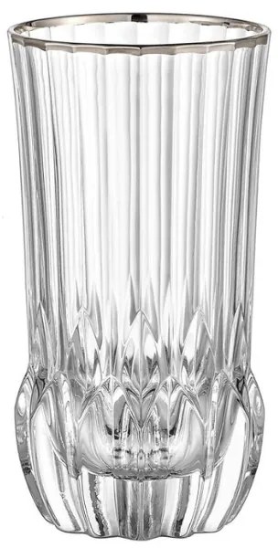 Ποτήρι Νερού 400ml Πλατίνα Ρίγα Adagio - RCR - 6 ΤΜΧ