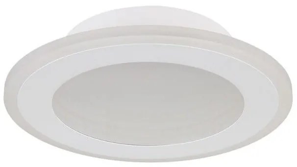 Πλαφονιέρα Φωτιστικό Οροφής LED 12W Λευκό 750Lm Φ22,5cm Lamela 48919-12R Globo Lighting 48919-12R Λευκό