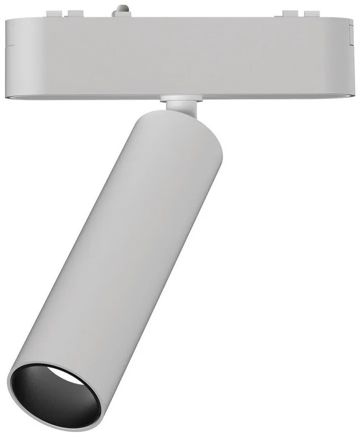 Σποτ Μαγνητικής Ράγας Bisqit VK/04469/TR/W/DW/L 40V Ultra Slim LED 6W 2700K-6000K 383lm 24° CRI>90 IP20 White VKLed