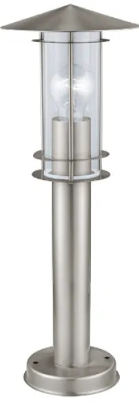 Επιδαπέδιο Κολωνάκι Lisio inox Λευκό Eglo-30187-Inox 30187