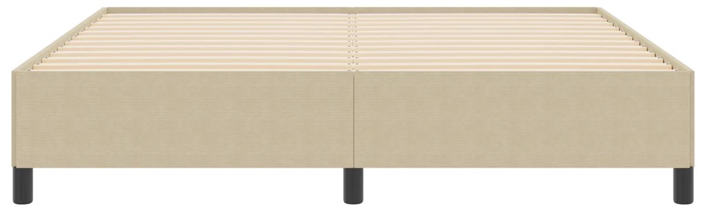 vidaXL Κρεβάτι Χαλαρού Πράσινου Γκρι 180x200 εκ από Τζιν Ύφασμα