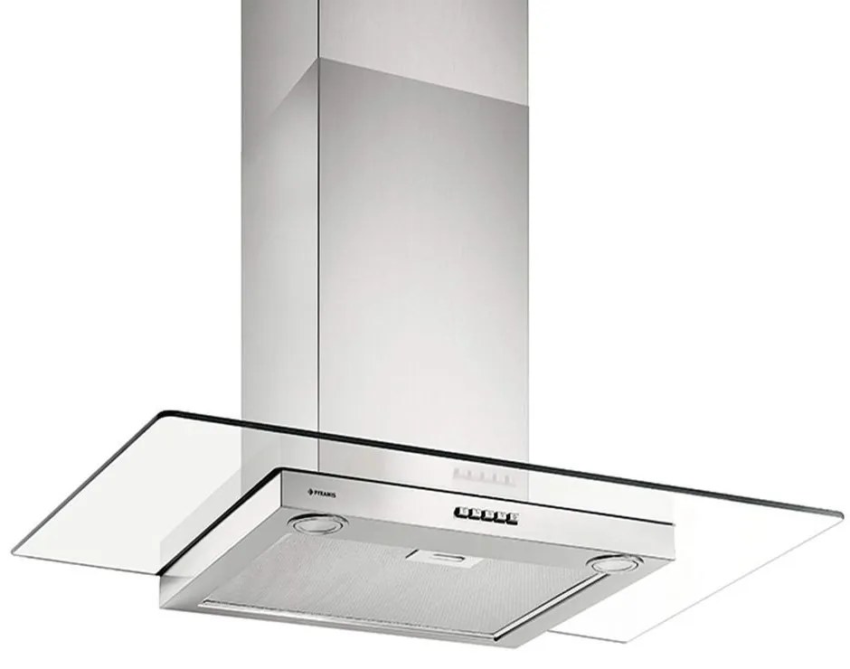 Απορροφητήρας Καμινάδα Premium Cielo 065036601 90cm Inox Pyramis Ανοξείδωτο Ατσάλι