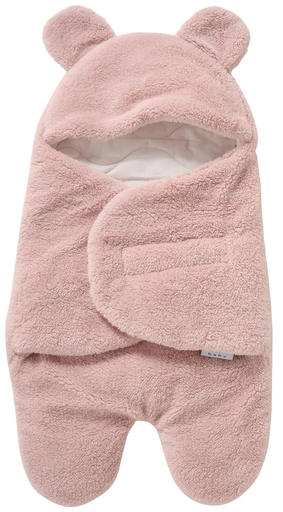 DAS BABY ΥΠΝΟΣΑΚΟΣ FLEECE 80X85 RELAX 4910 PINK