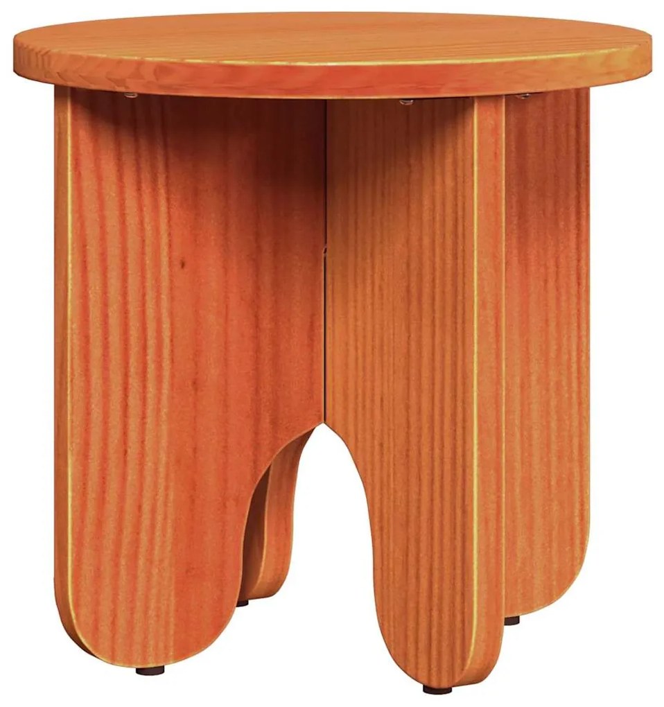 vidaXL Τραπεζάκι σαλονιού 2 pcs Κερωτό καφέ Μασίφ ξύλο πεύκου