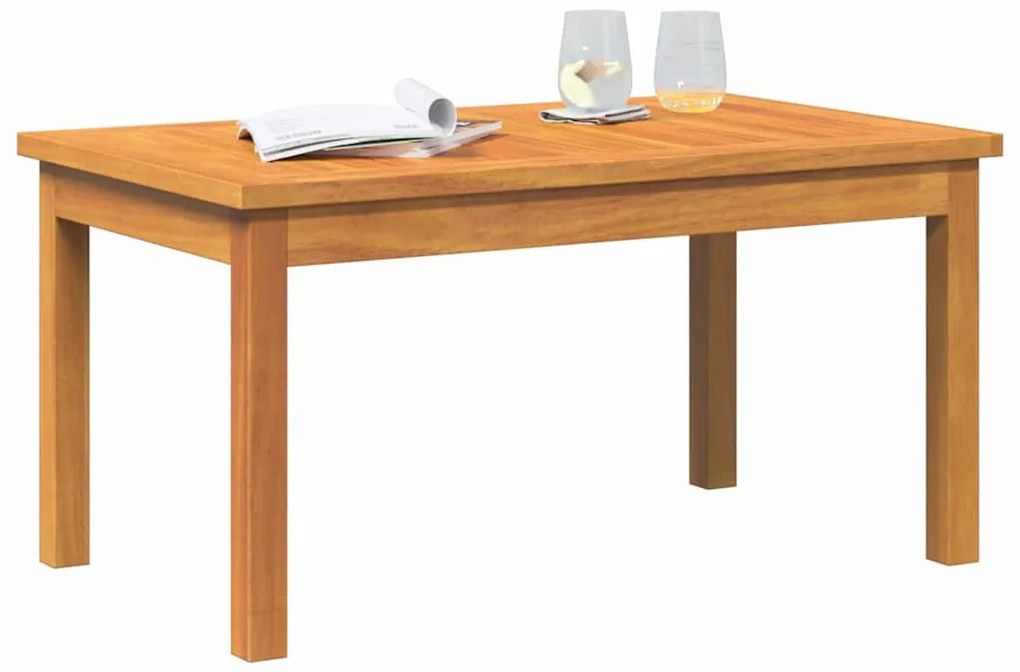 vidaXL Τραπεζάκι σαλονιού Καφέ Μασίφ ξύλο ακακίας