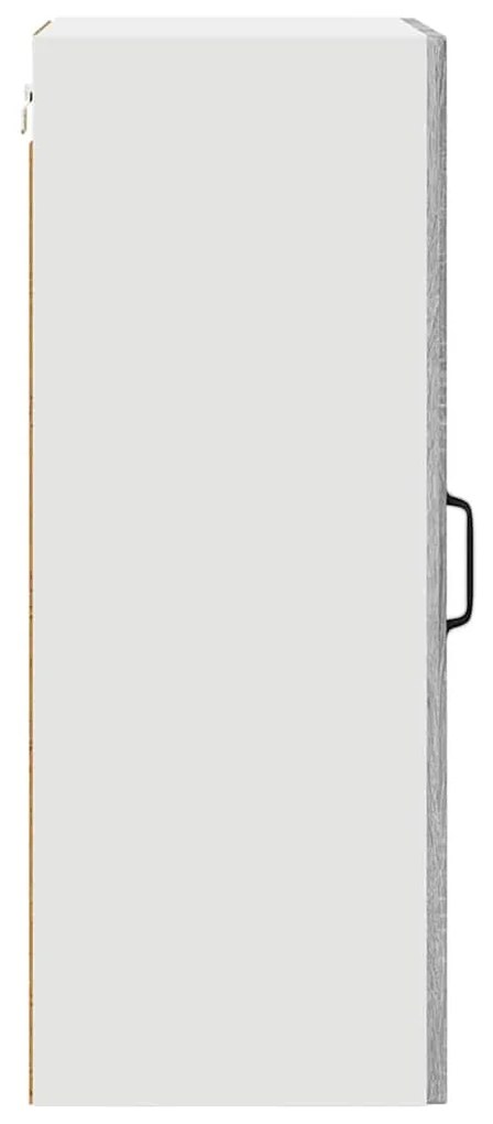 vidaXL Ντουλάπα Κουζίνας με ράφι Γκρίζο Σονομα 40 x 31 x 80 εκ.