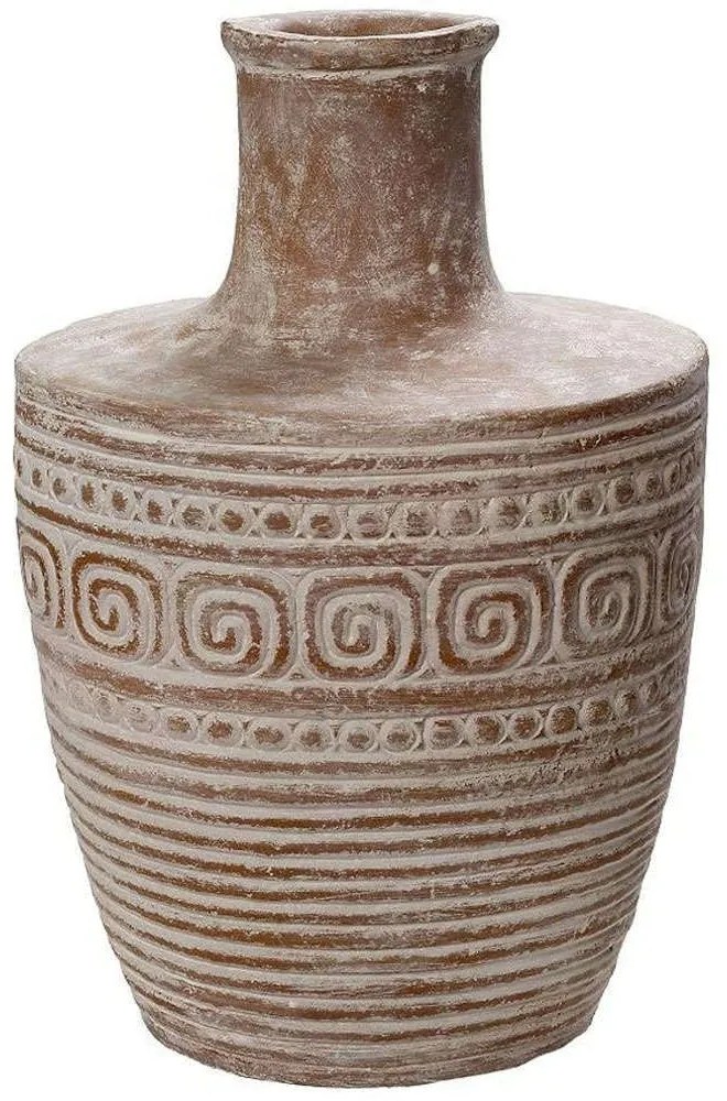 Διακοσμητικό Βάζο LIF124 25,4x17,7x38,1cm Brown Espiel Paper