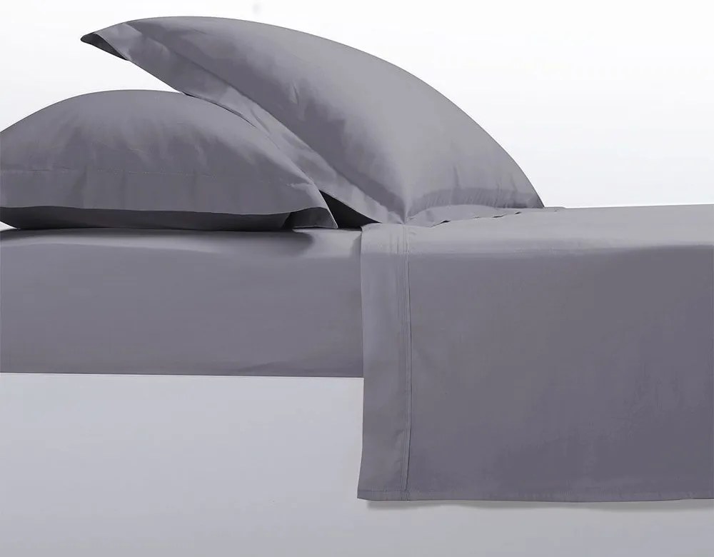 Σεντόνι Elements 24 Graffite Nef-Nef Homeware King Size 280x270cm 100% Βαμβακοσατέν