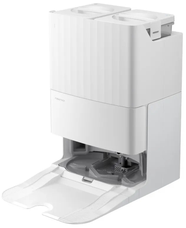 Ρομποτική σκούπα Roborock QR 598, 8000 Pa, 5200 mAh, 60W, 3D χαρτογράφηση, σταθμός φόρτισης, αυτονομία 3 ώρες, λευκό