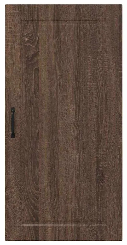 vidaXL Ντουλάπα Κουζίνας με ράφι Επιτοίχιο Καφέ δρυς 50 x 31 x 100 εκ.