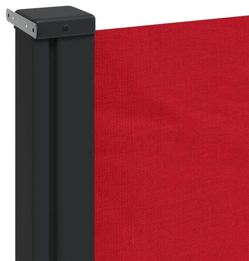 Σκίαστρο Πλαϊνό Συρόμενο Κόκκινο 180 x 600 εκ. - Κόκκινο