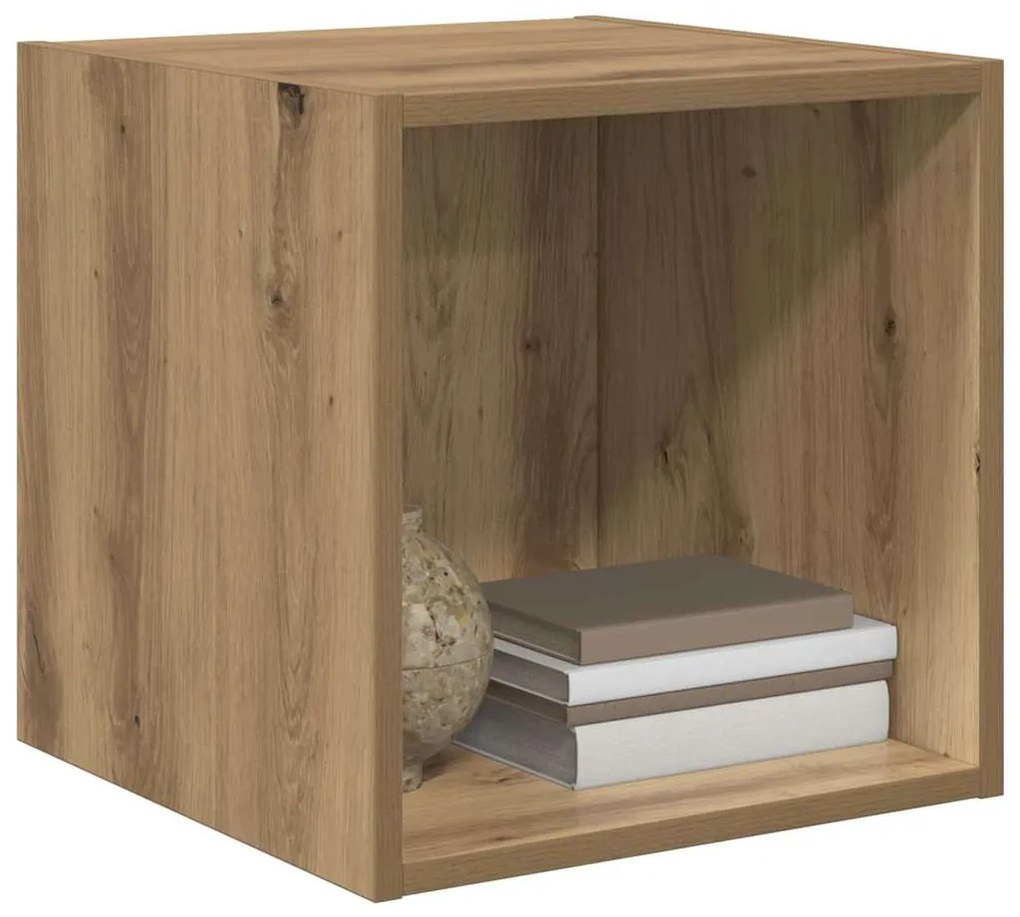 vidaXL Ντουλάπα Τοίχου artisan δρυς 37 x 37 x 37 εκ Επεξεργασμένο ξύλο