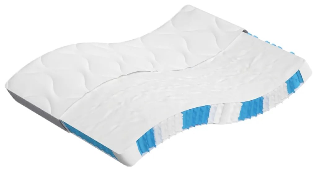 vidaXL Στρώμα με Pocket Springs Μεσαία 140x200 εκ.