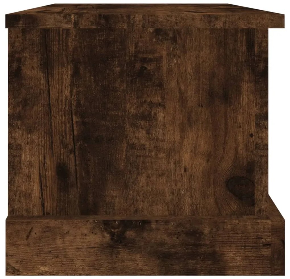 vidaXL Κουτί Αποθήκευσης Καπνιστή Δρυς 50x30x28 εκ. Επεξεργασμένο Ξύλο