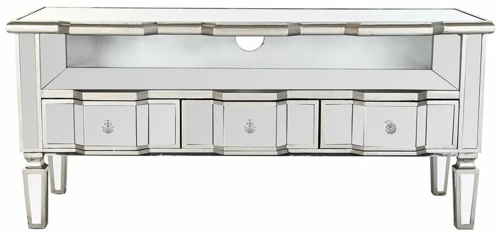 Τηλεόραση DKD Home Decor Ασημί 112 x 45 x 50 cm