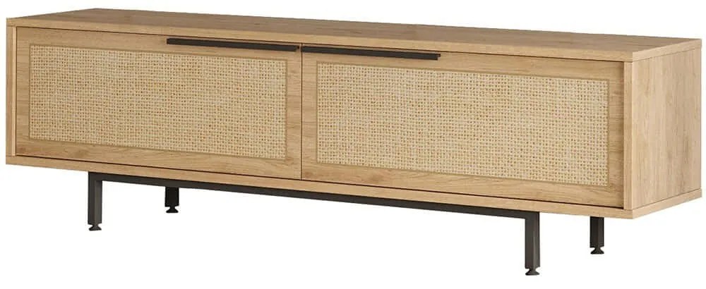 Έπιπλο Τηλεόρασης On 956LCS3434 160x35,5x45,1cm Oak