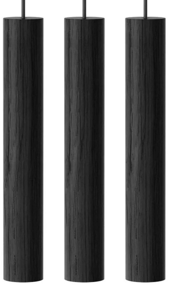 Φωτιστικό Οροφής Chimes Cluster 2232 Φ3,4x22cm 3xLed 220lm 2W 3000K Black Oak Umage