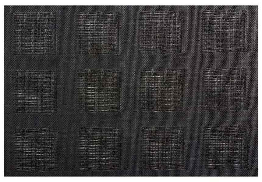 Σουπλά Με Τετράγωνη Πλέξη GI0081 45x30cm Black Maxwell &amp; Williams PVC