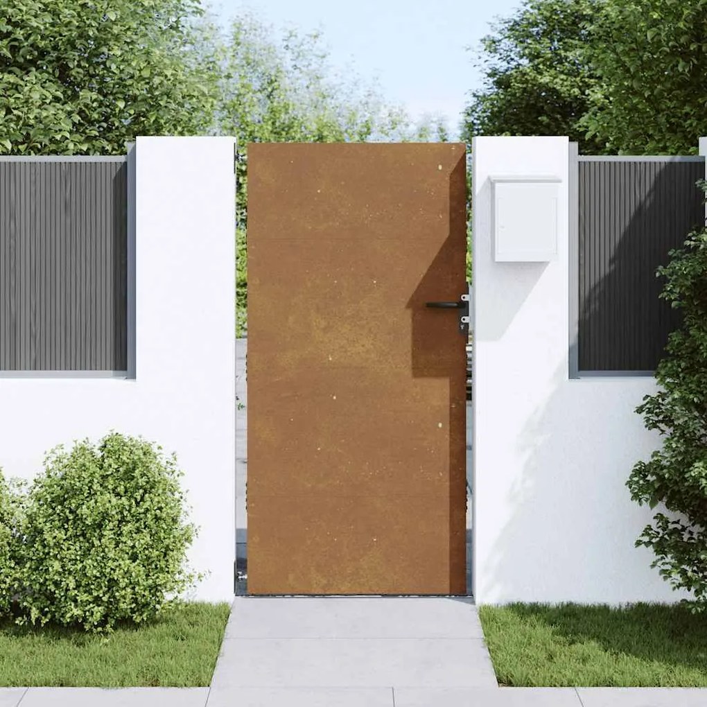 vidaXL Πύλη Κήπου 85 x 200 εκ. από Ατσάλι Corten