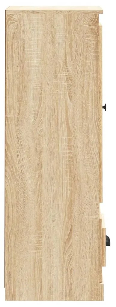 vidaXL Ντουλάπι Sonoma δρυς 36x35,5x103,5 cm από Επεξεργασμένο Ξύλο