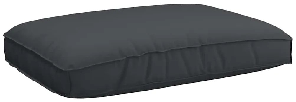 vidaXL Σετ Μαξιλαριών Πάγου 2 pcs Μαύρο 120 x 80 x 12 cm Ύφασμα Oxford