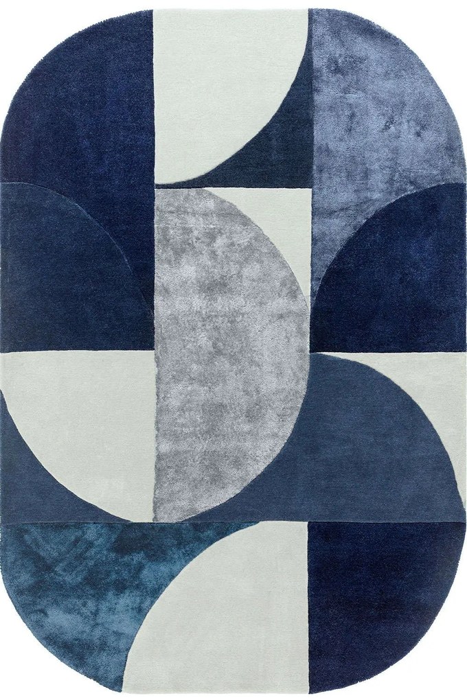 Χαλί Matrix 74 Oval Indigo Asiatic London 200X300cm