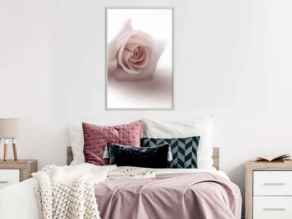 Αφίσα - Subtle Flower - 20x30 - Χρυσό - Με πασπαρτού