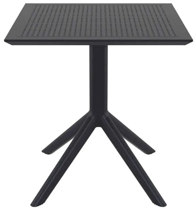 ΤΡΑΠΕΖΙ SKY ΠΟΛ/ΝΙΟΥ 70X70X74εκ. BLACK