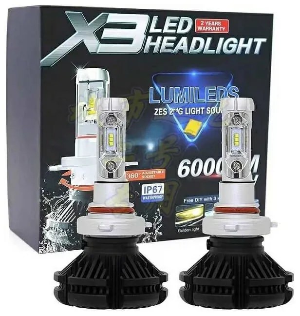Λάμπες LED H11 X3