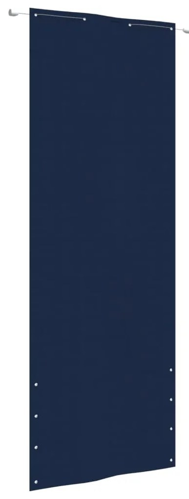 vidaXL Διαχωριστικό Βεράντας Μπλε 80 x 240 εκ. Ύφασμα Oxford