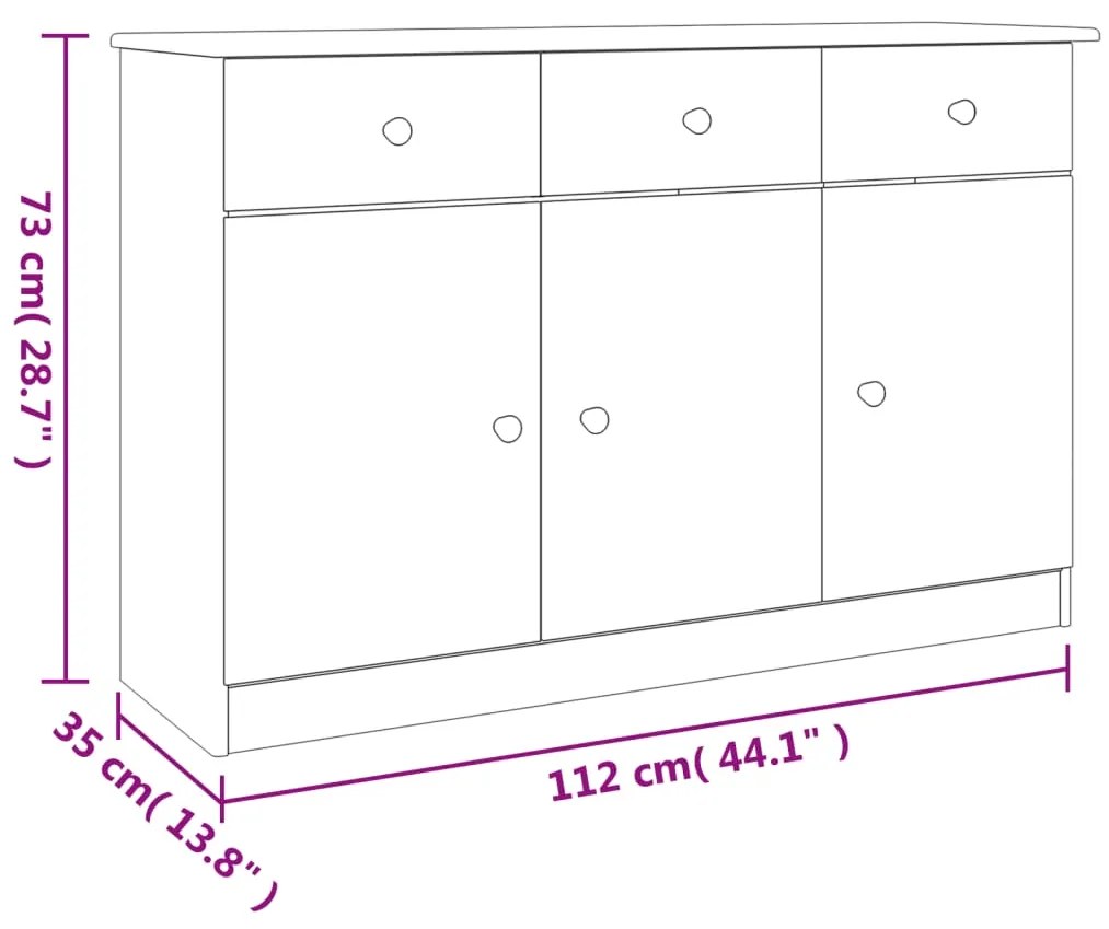 ΝΤΟΥΛΑΠΙ ALTA 112 X 35 X 73 ΕΚ. ΑΠΟ ΜΑΣΙΦ ΞΥΛΟ ΠΕΥΚΟΥ 353937