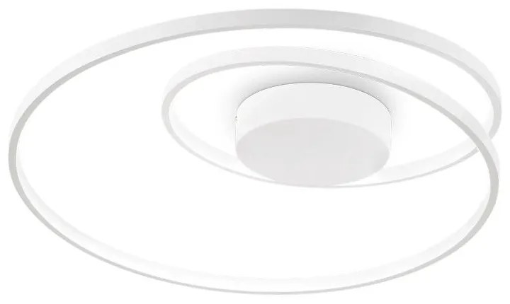 Φωτιστικό Οροφής - Πλαφονιέρα Oz 342283 On-Off 2700K 5000lm 60x18cm White Ideal Lux