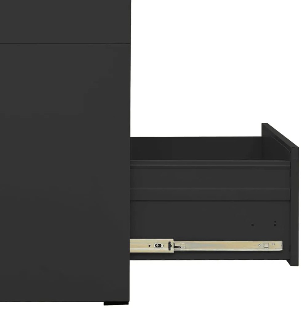 vidaXL Αρχειοθήκη Ανθρακί 46 x 62 x 102,5 εκ. από Ατσάλι